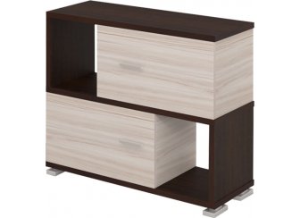 Стеллаж СБ-30-2 венге / карамель