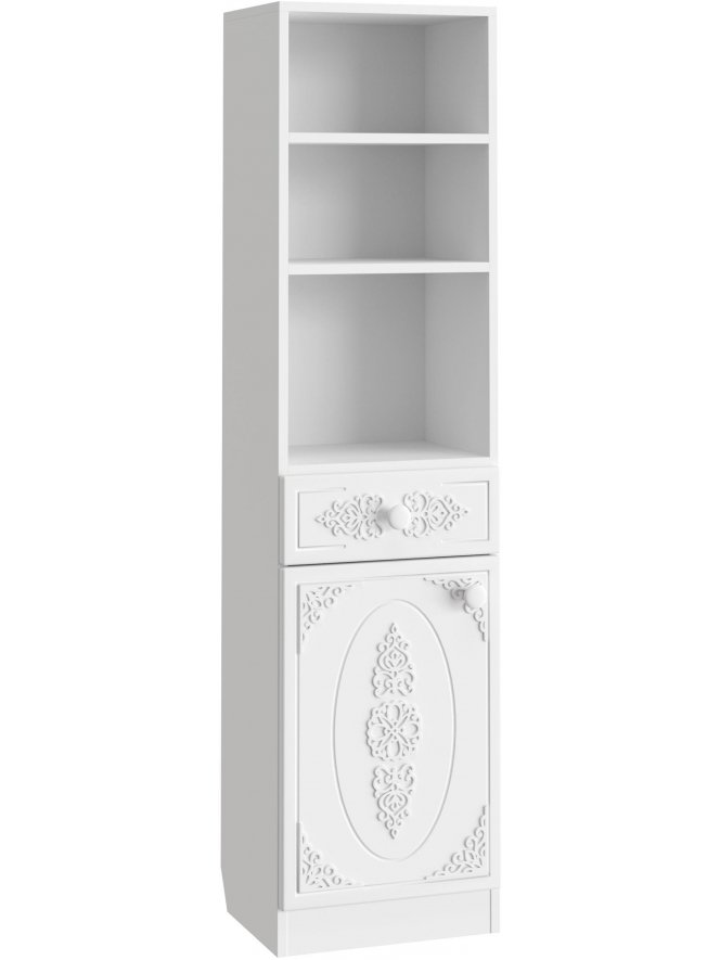 Стеллаж Ассоль АС-65 белое дерево