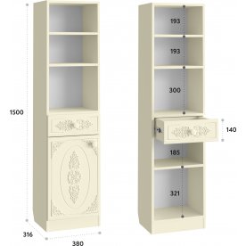 Стеллаж Ассоль АС-65