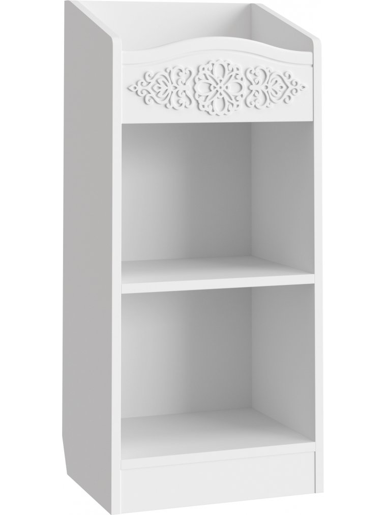 Стеллаж / Шкаф Ассоль АС-66 белое дерево