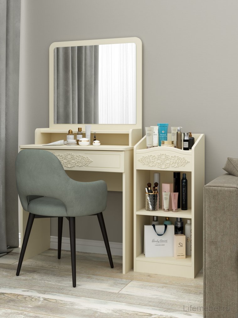 Стеллаж Ассоль АС-66 ваниль