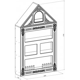 Стеллаж Ассоль АС-51