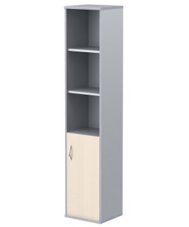 Стеллаж Skyland Imago СУ-1.1L клен / металлик