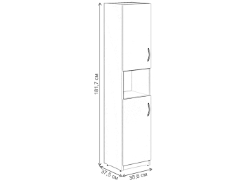 Стеллаж Simple SR-5U.4L