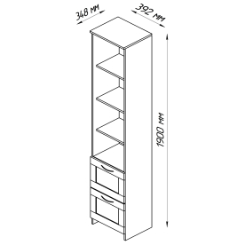 Стеллаж Сириус