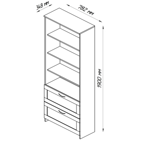 Стеллаж Сириус