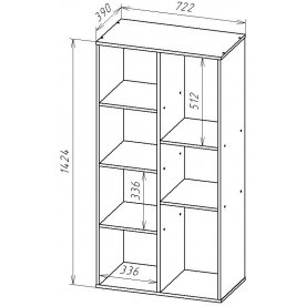Стеллаж СТ142