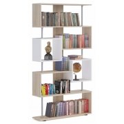 дуб сонома / белый