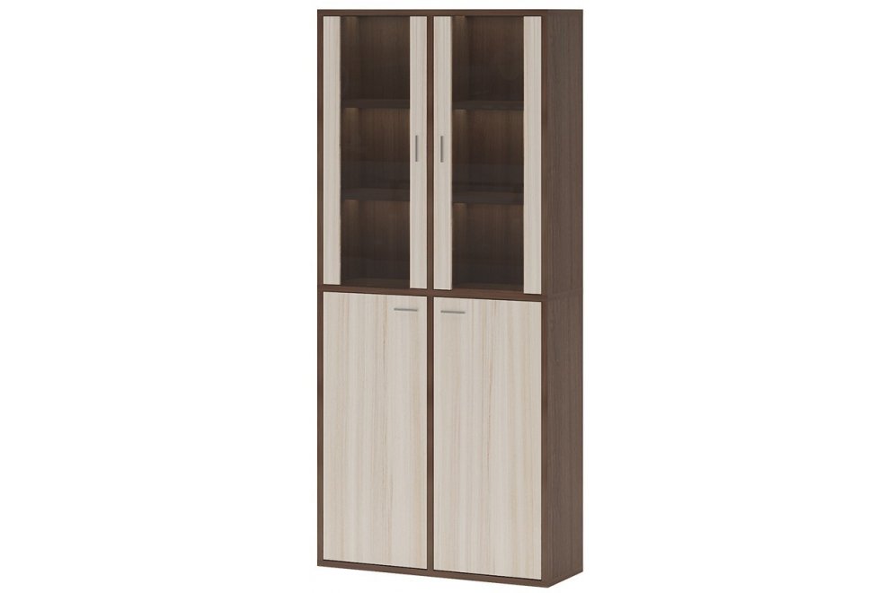 Стеллаж Оревро (ш2в2)+2ФГ шамони / карамель