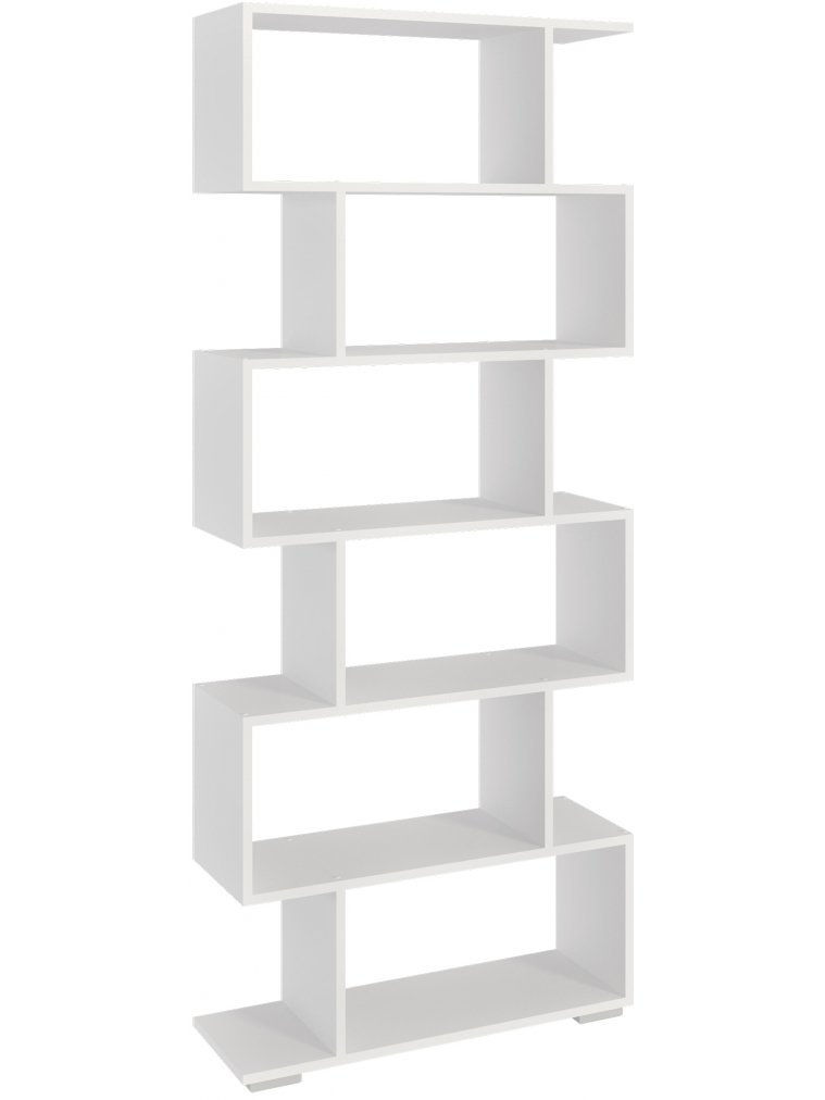 Стеллаж Найс 1 белый РЕ / белый РЕ