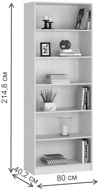 Стеллаж Веста-32 дуб сонома