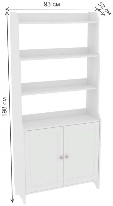 Стеллаж Вествик 20 белый