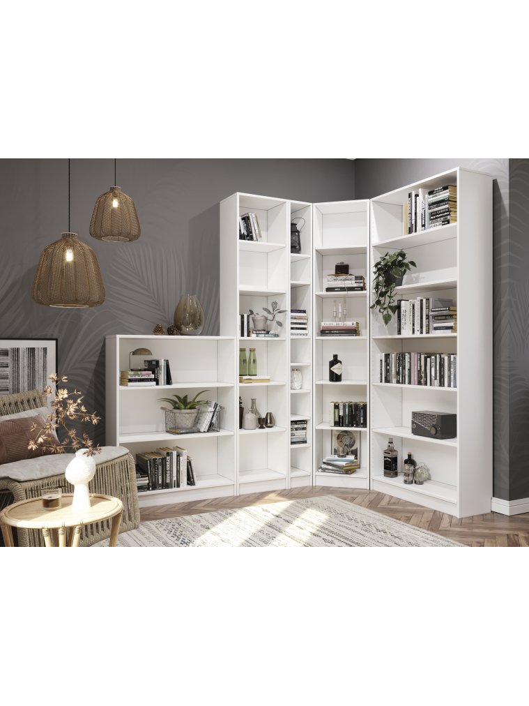 Стеллаж Вилли белый комплектация 1