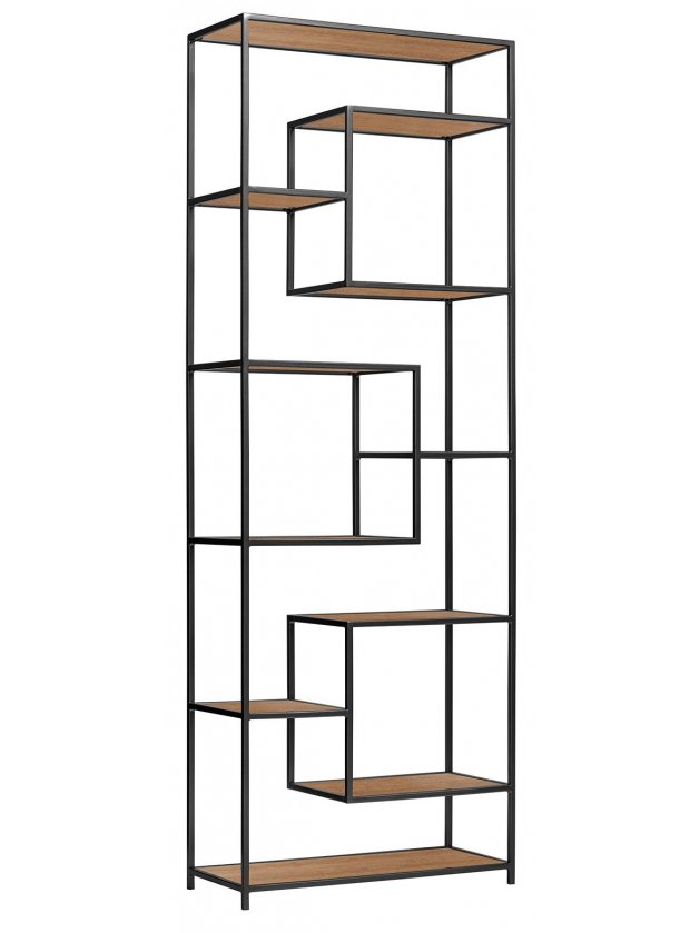 Стеллаж Olivia Робиния / черный