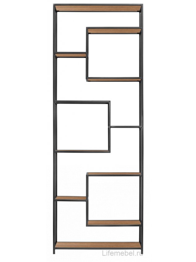 Стеллаж Olivia Робиния / черный