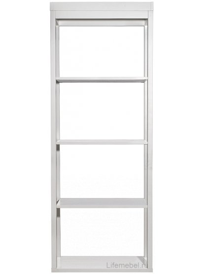 Стеллаж Аурум открытый один ящик бежевый