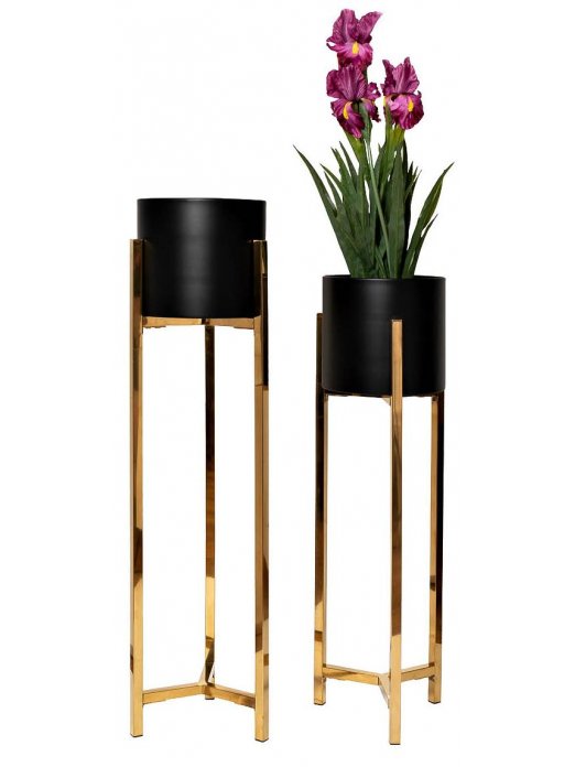 Комплект цветочниц / Подставка под цветы набор из 2 шт 57EL-FP02