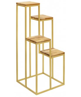 Подставка под цветы Дерана золотой