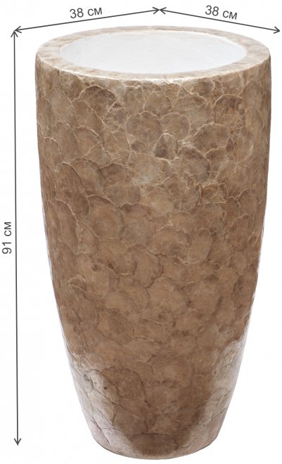 Цветочница ZSС899-35 перламутровая