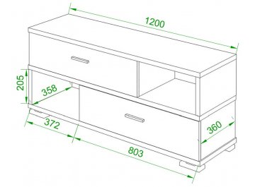 ТВ-тумба СБ-40/2