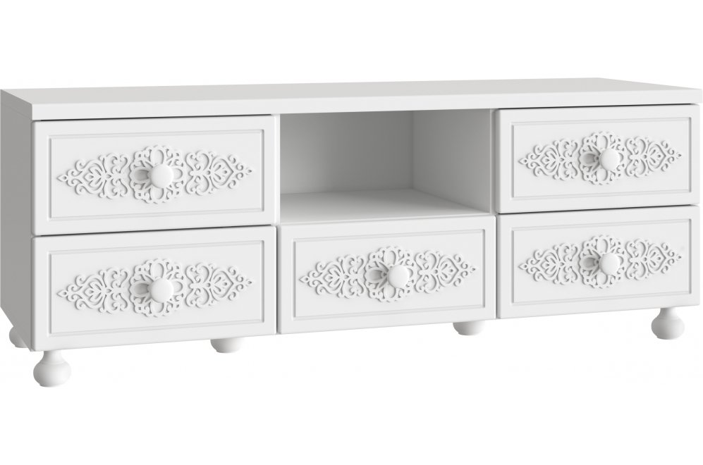 ТВ-тумба Ассоль АС-56 белое дерево