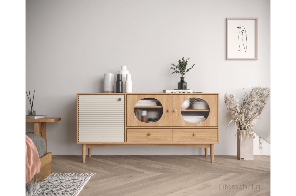 Тумба Баббл (Bubbles) BBL03 Орех