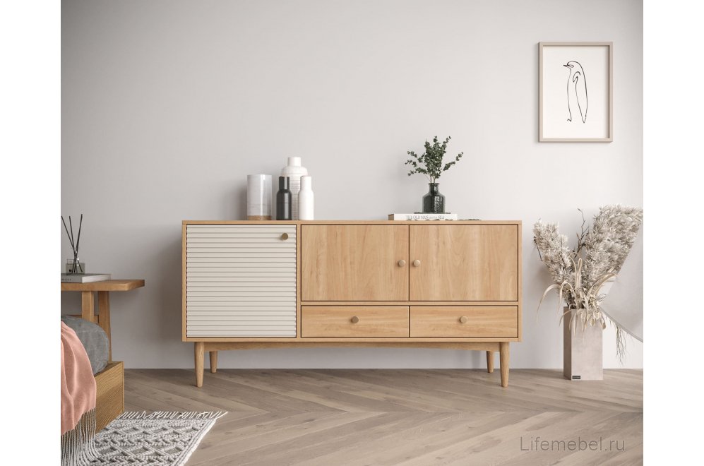 Тумба Баббл (Bubbles) BBL03S Орех