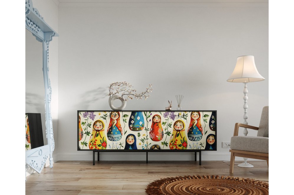 Тумба Эмерсон (Emerson) EM01/Art04 черный