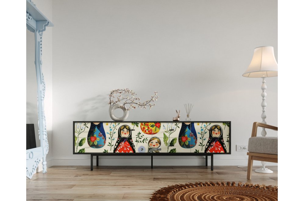 Тумба Эмерсон (Emerson) EM03/Art04 черный