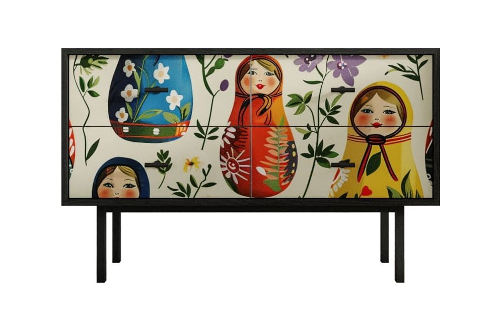 Тумба Эмерсон (Emerson) EM05/Art04 черный