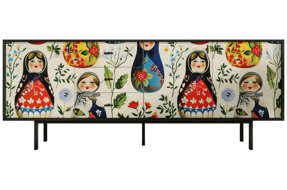 Тумба Эмерсон (Emerson) EM07/Art04 черный