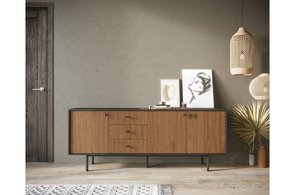 Тумба Эмерсон (Emerson) EM07 черный