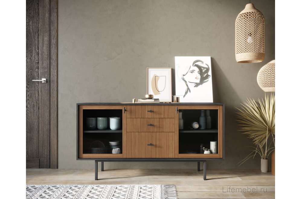 Тумба Эмерсон (Emerson) EM14 черный