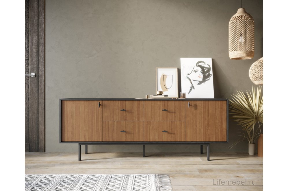 Тумба Эмерсон (Emerson) EM19 черный