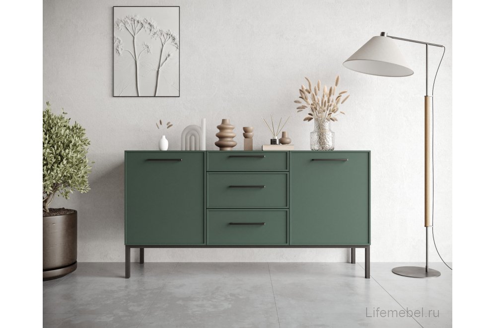 Тумба Николь (Nicole) NEM08G Зеленый