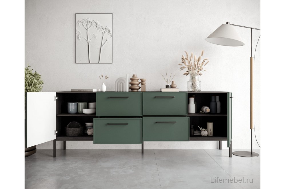 Тумба Николь (Nicole) NEM19G Зеленый