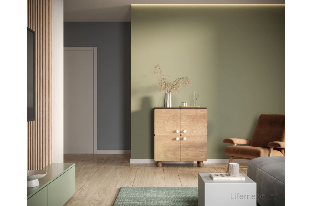 Тумба Сплит (Split) SP01 коричневый