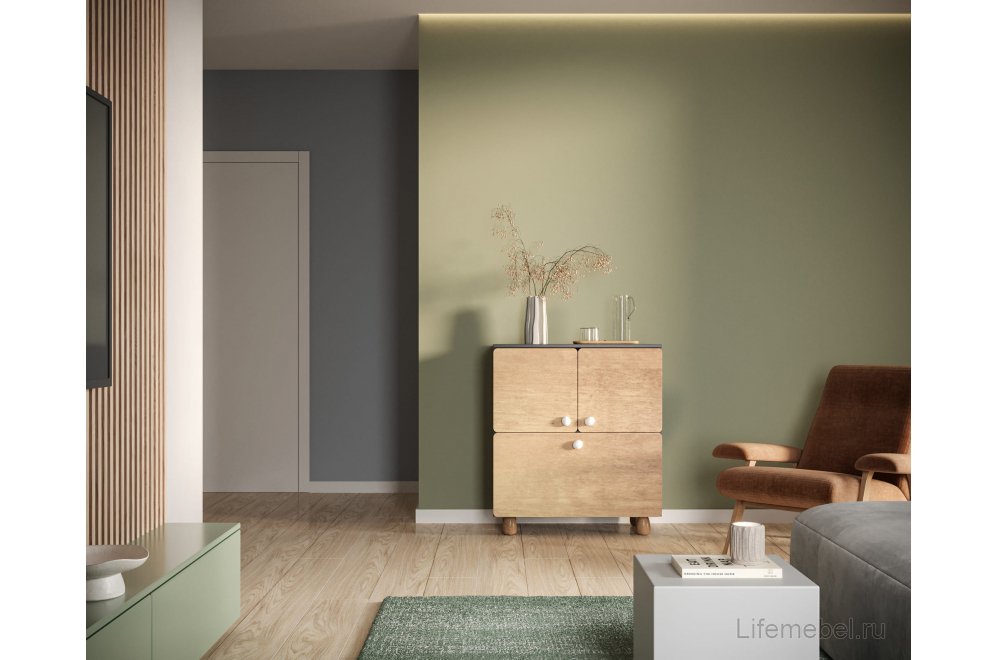 Тумба Сплит (Split) SP03 коричневый