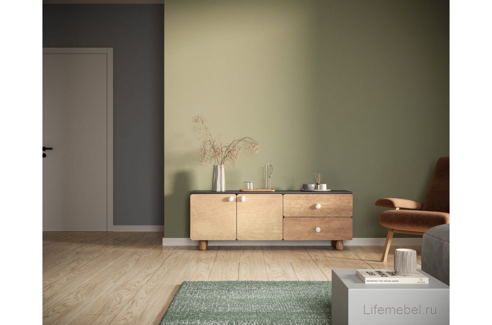 Тумба Сплит (Split) SP11 коричневый