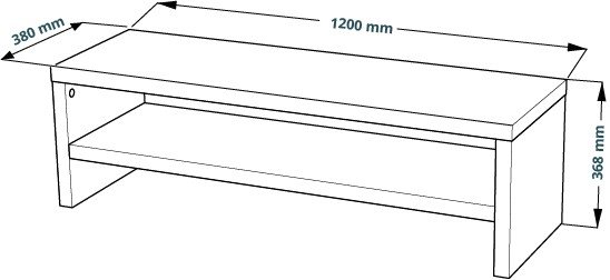 ТВ-тумба Энкель ТВ12 белый