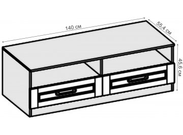 ТВ-тумба Аллегро Ромб вариант 9