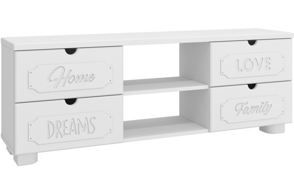 ТВ-тумба ДримСтар ДС-15 белое дерево