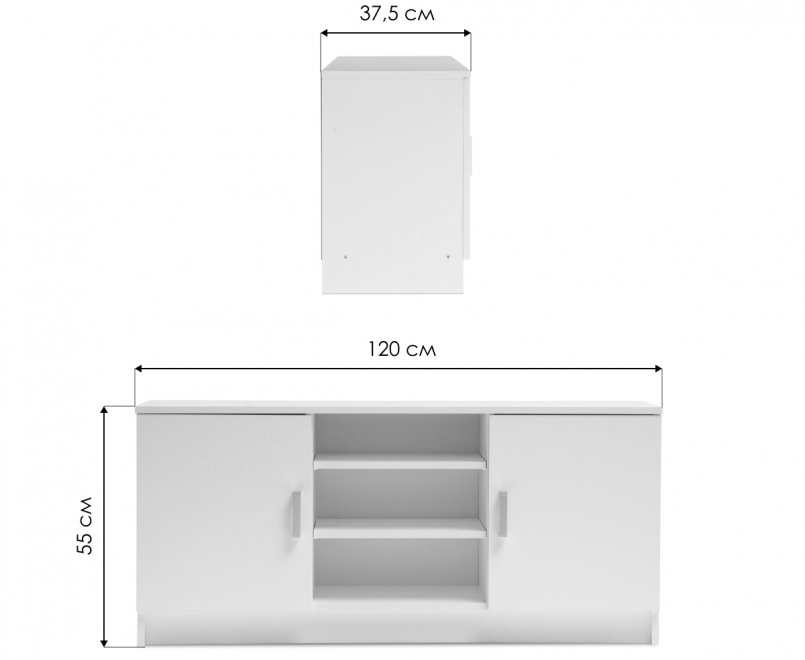 ТВ-тумба Хай-тек венге