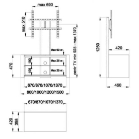 ТВ-тумба Классик ПС 150