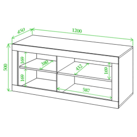 ТВ-тумба Той 120 КК