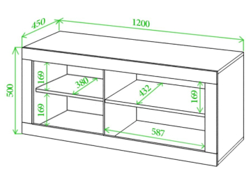 ТВ-тумба Торевро 120 КК