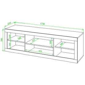 ТВ-тумба Той 170 ШБЕ