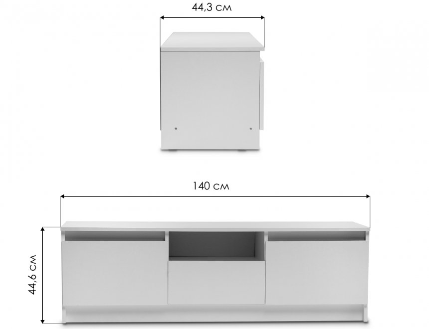 ТВ-тумба Эванте дуб сонома
