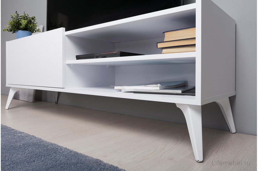 ТВ-тумба Лайт 13.282 белый премиум