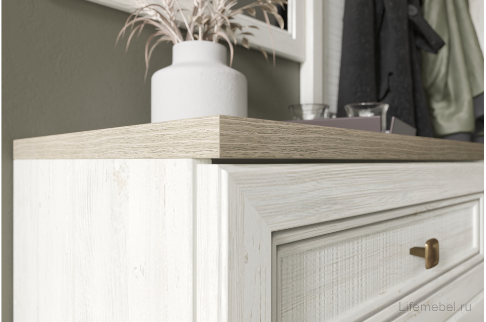 ТВ-тумба Македония ТБ-102 сосна санторини светлый